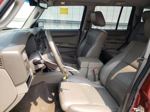 1J8HG48K97C527581 - 2007 JEEP COMMANDER 红色 照片 7