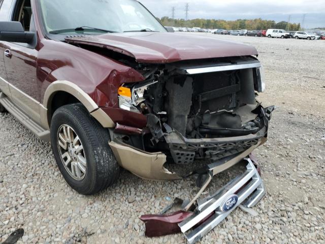 1FMJU1H53CEF51797 - 2012 FORD EXPEDITION XLT MAROON photo 9