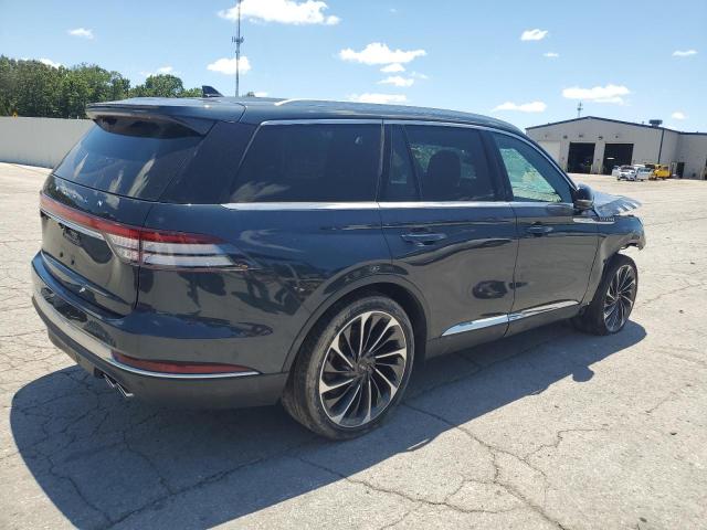 5LM5J7XC7MGL07084 - 2021 LINCOLN AVIATOR RESERVE BLUE photo 3