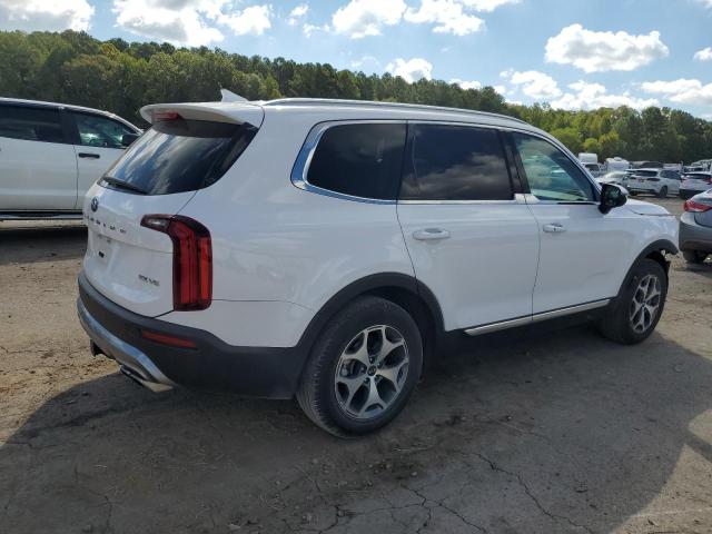 5XYP34HC2MG181761 - 2021 KIA TELLURIDE EX WHITE photo 3