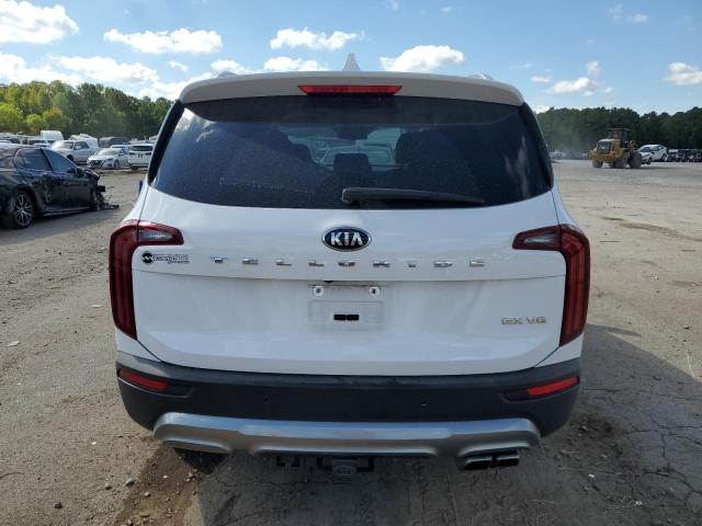 5XYP34HC2MG181761 - 2021 KIA TELLURIDE EX WHITE photo 6