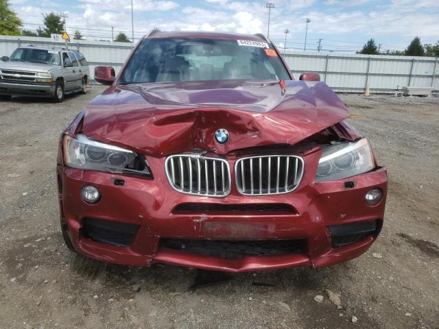 5UXWX7C50E0E78515 - 2014 BMW X3 XDRIVE35I RED photo 5