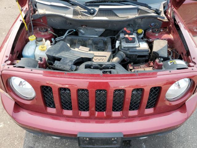 1C4NJPFB3GD690821 - 2016 JEEP PATRIOT LATITUDE RED photo 12