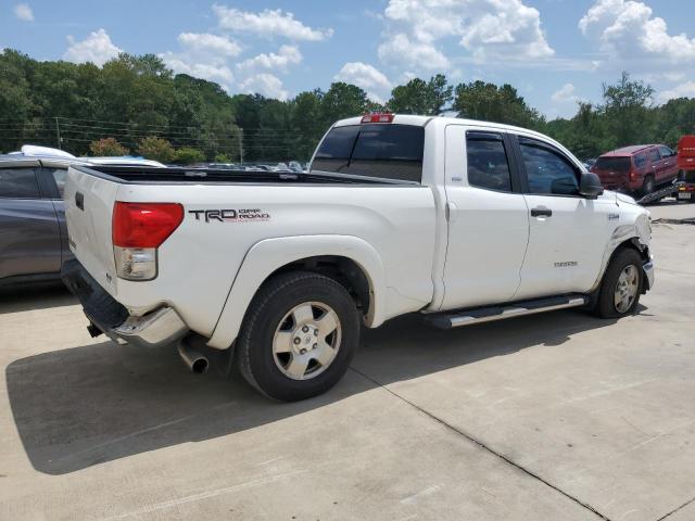 5TFRV54108X046746 - 2008 TOYOTA TUNDRA DOUBLE CAB WHITE photo 3