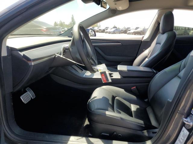 5YJ3E1EC1NF267308 - 2022 TESLA MODEL 3 灰色 照片 7