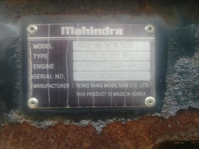 65GCJ00553 - 2016 MAHINDRA AND MAHINDRA TRACTOR RED photo 10