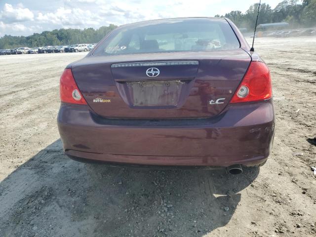JTKDE177570191784 - 2007 TOYOTA SCION TC მუქწითელი ფოტო 6