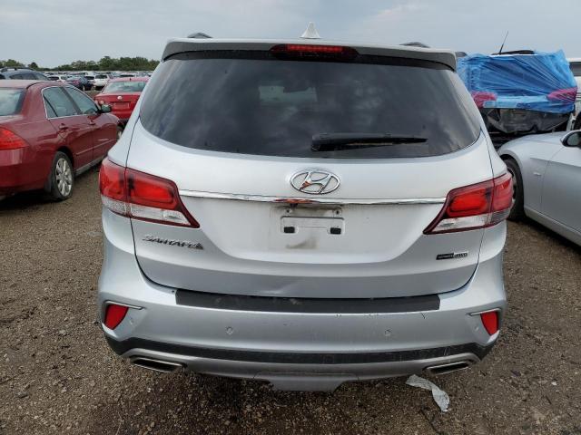 KM8SRDHF9HU232837 - 2017 HYUNDAI SANTA FE SE ULTIMATE SILVER photo 6