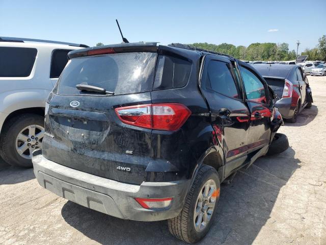 MAJ6S3GL0LC376809 - 2020 FORD ECOSPORT SE BLACK photo 3