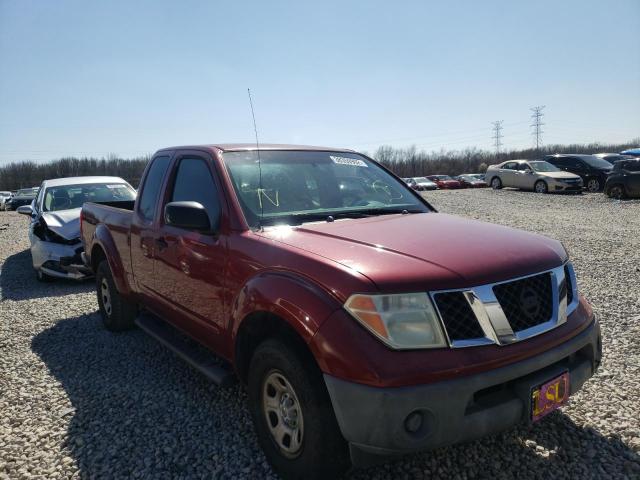 1N6BD06T36C423965 - 2006 NISSAN FRONTIER KING CAB XE RED photo 1