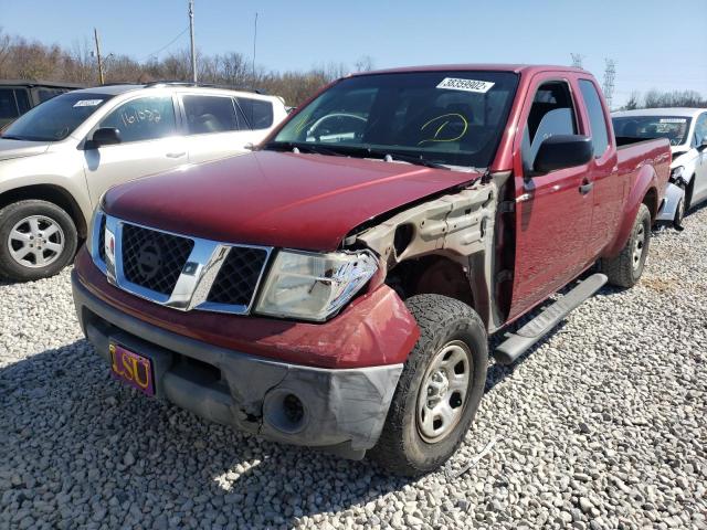 1N6BD06T36C423965 - 2006 NISSAN FRONTIER KING CAB XE RED photo 2