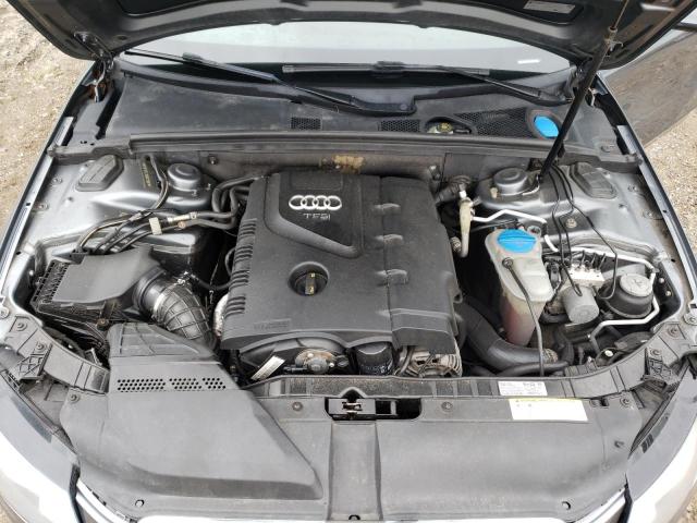 WAUBFAFL1CN017957 - 2012 AUDI A4 PREMIUM GRAY photo 11