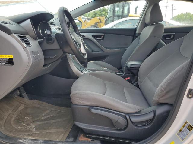 KMHDH4AE3CU290352 - 2012 HYUNDAI ELANTRA GLS SILVER photo 7