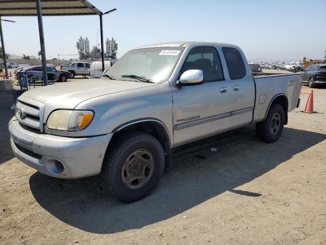 5TBRN34153S385496 - 2003 TOYOTA TUNDRA ACCESS CAB SR5 SILVER photo 1