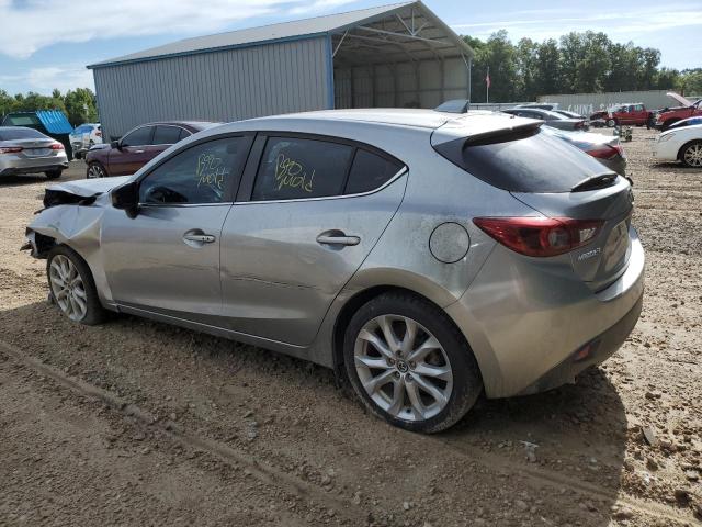 JM1BM1M31E1106451 - 2014 MAZDA 3 GRAND TOURING SILVER photo 2