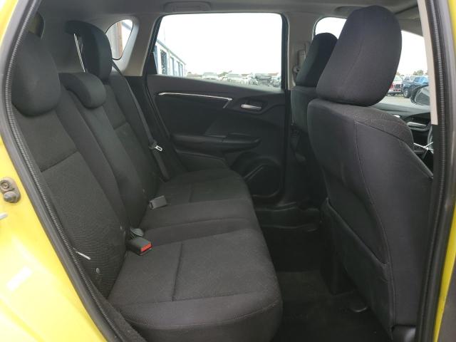JHMGK5H73GS014866 - 2016 HONDA FIT EX YELLOW photo 10