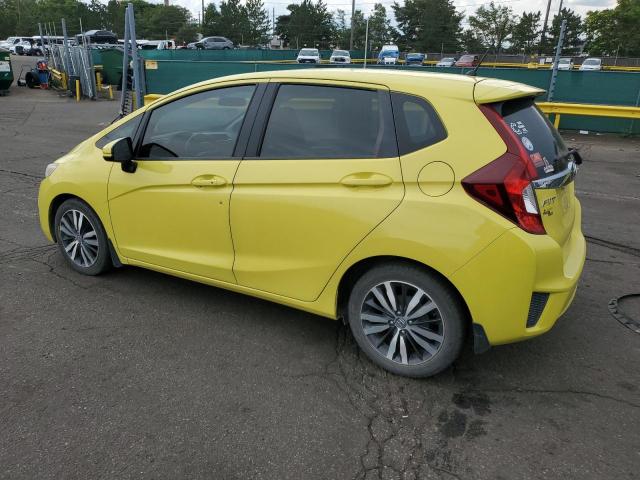 JHMGK5H73GS014866 - 2016 HONDA FIT EX YELLOW photo 2