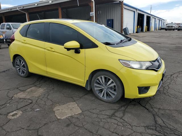 JHMGK5H73GS014866 - 2016 HONDA FIT EX YELLOW photo 4