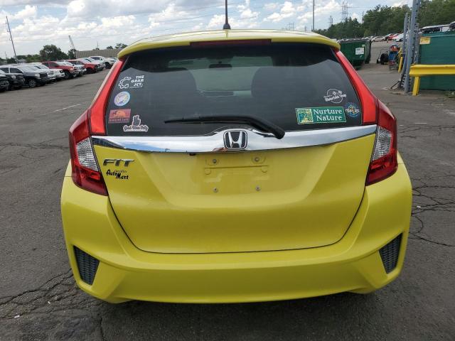 JHMGK5H73GS014866 - 2016 HONDA FIT EX YELLOW photo 6