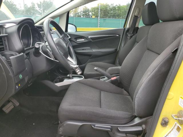 JHMGK5H73GS014866 - 2016 HONDA FIT EX YELLOW photo 7