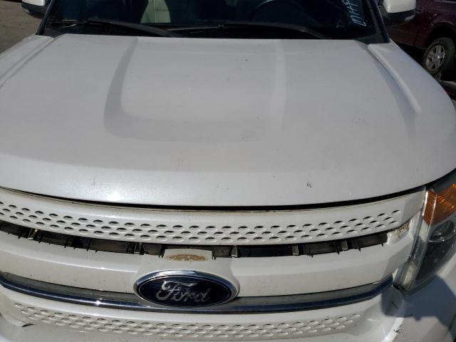 1FM5K8F83EGA86510 - 2014 FORD EXPLORER LIMITED თეთრი ფოტო 11
