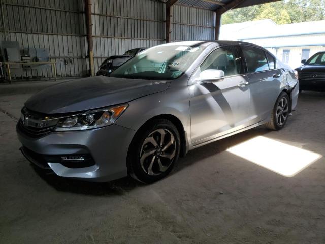 1HGCR3F8XHA026081 - 2017 HONDA ACCORD EXL SILVER photo 1