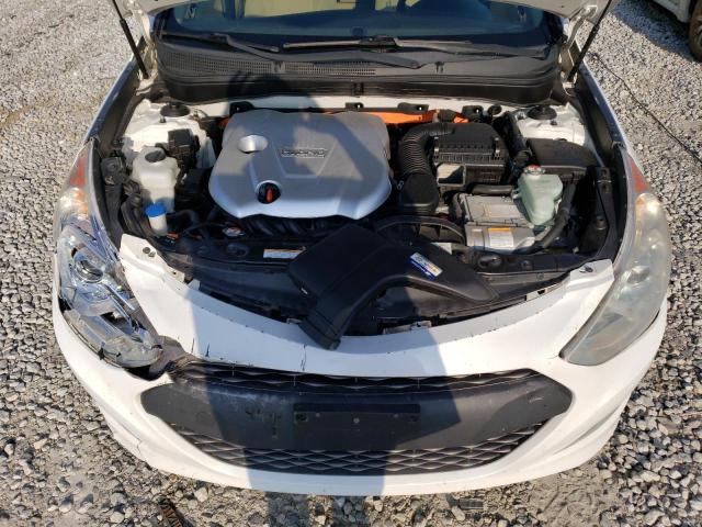 KMHEC4A44FA133784 - 2015 HYUNDAI SONATA HYBRID WHITE photo 11