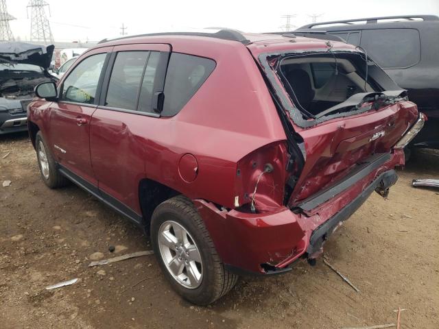 1C4NJCEA9DD258280 - 2013 JEEP COMPASS LATITUDE BURGUNDY photo 2