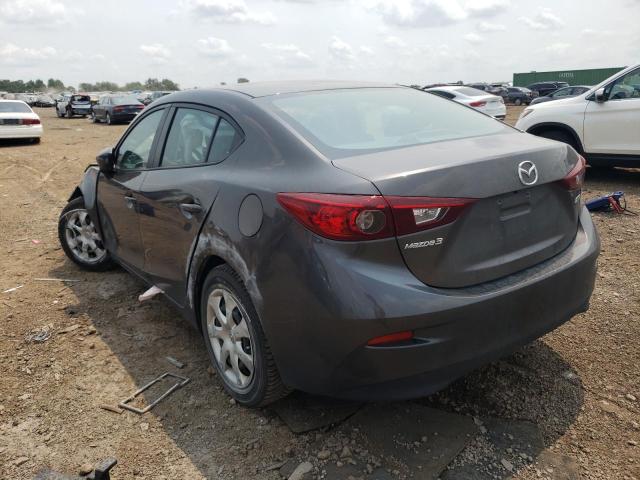 3MZBN1U71HM147344 - 2017 MAZDA 3 SPORT GRAY photo 2