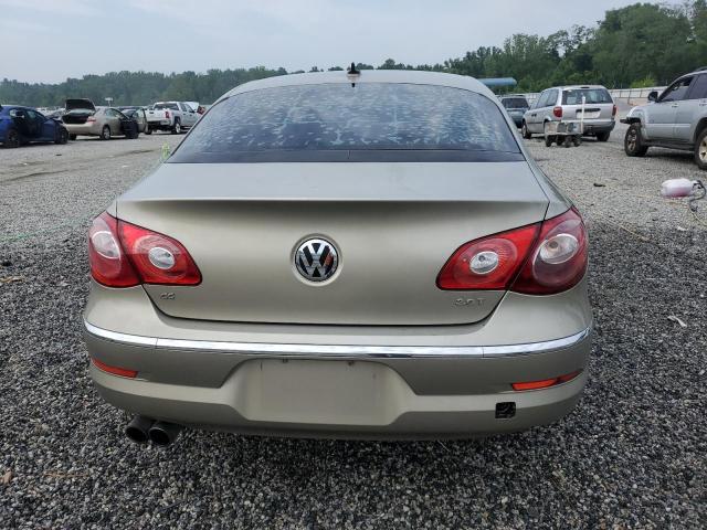 WVWMN7AN7BE706197 - 2011 VOLKSWAGEN CC SPORT ოქროსფერი ფოტო 6