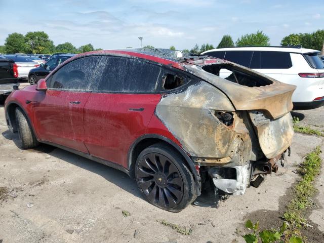 5YJYGDEE8LF037779 - 2020 TESLA MODEL Y Qırmızı foto 2