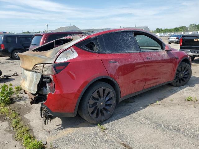 5YJYGDEE8LF037779 - 2020 TESLA MODEL Y Qırmızı foto 3