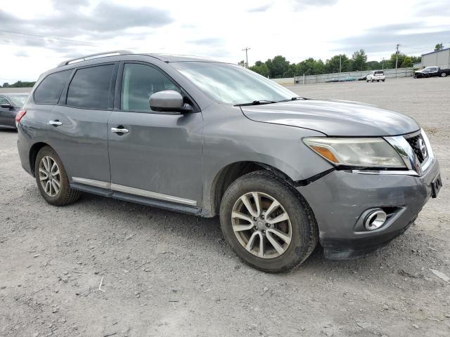 5N1AR2MM5FC607324 - 2015 NISSAN PATHFINDER S GRAY photo 4