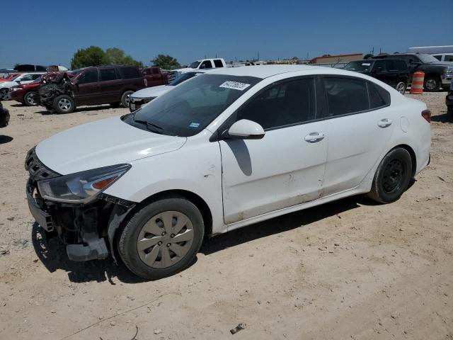 3KPA24AB9KE167277 - 2019 KIA RIO S WHITE photo 1