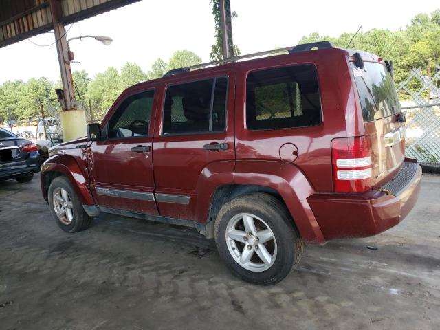 1J8GP58K09W537354 - 2009 JEEP LIBERTY LIMITED BURGUNDY photo 2