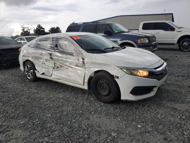 2HGFC2F56JH601721 - 2018 HONDA CIVIC LX WHITE photo 4