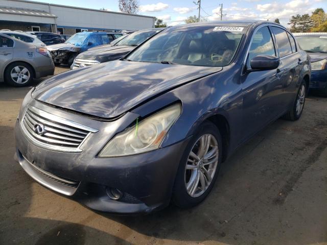 JN1CV6AR0CM970087 - 2012 INFINITI G37 GRAY photo 2