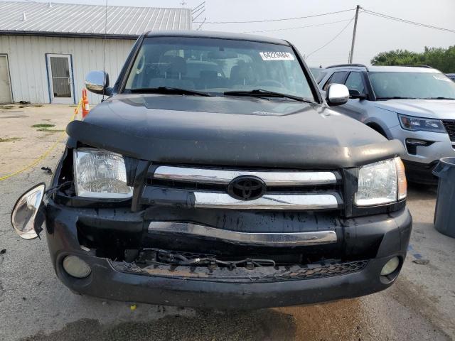 5TBDT44114S448696 - 2004 TOYOTA TUNDRA DOUBLE CAB SR5 BLACK photo 5