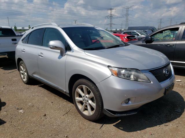 2T2ZK1BA3CC065508 - 2012 LEXUS RX 350 SILVER photo 4