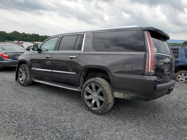 1GYS4HKJ3GR259096 - 2016 CADILLAC ESCALADE ESV LUXURY CHARCOAL photo 2