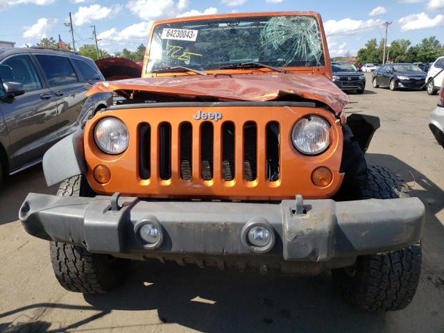 1J4AA2D19BL574074 - 2011 JEEP WRANGLER SPORT ORANGE photo 5