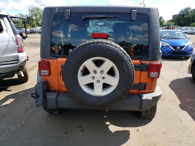 1J4AA2D19BL574074 - 2011 JEEP WRANGLER SPORT ORANGE photo 6