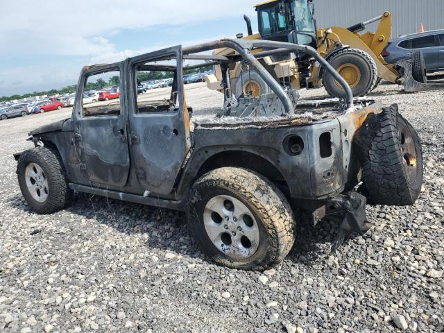 1C4BJWDG6HL559823 - 2017 JEEP WRANGLER U SPORT GRAY photo 2