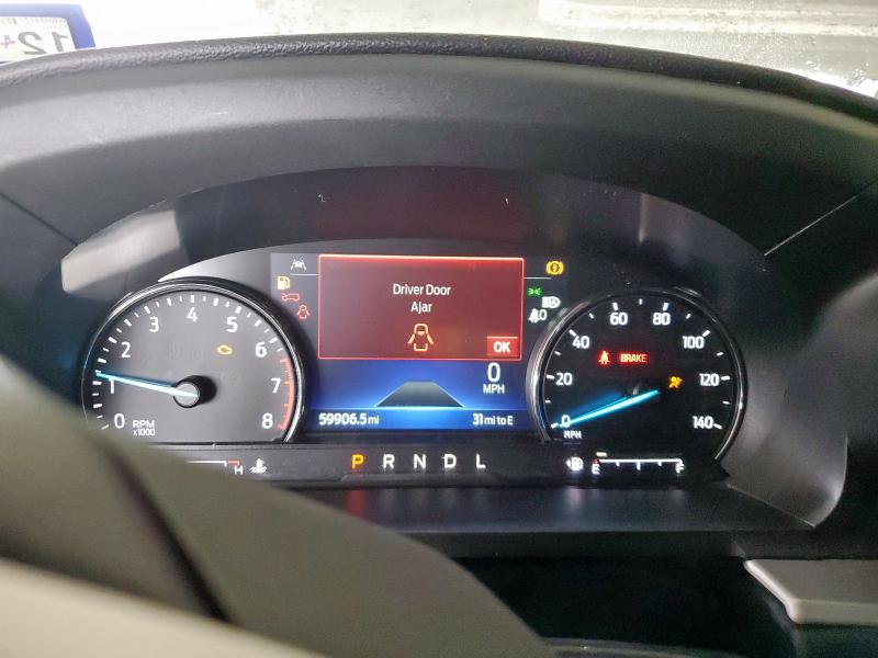 1FMSK7DHXNGA20262 - 2022 FORD EXPLORER XLT Gümüş foto 9