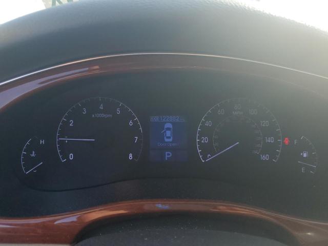 KMHGC4DD3DU214520 - 2013 HYUNDAI GENESIS 3.8L BLACK photo 9