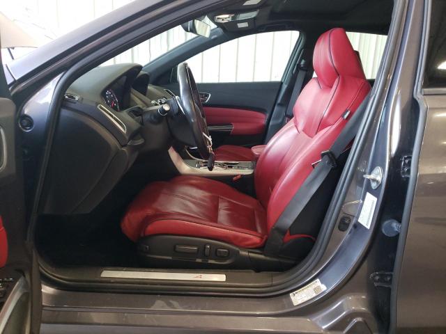 19UUB2F68JA012476 - 2018 ACURA TLX TECH+A GRAY photo 7