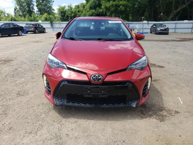 2T1BURHE5JC124032 - 2018 TOYOTA COROLLA L 红色 照片 5