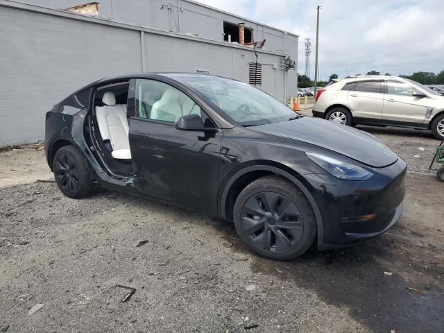 7SAYGDED9SF236493 - 2025 TESLA MODEL Y 黑色 照片 4
