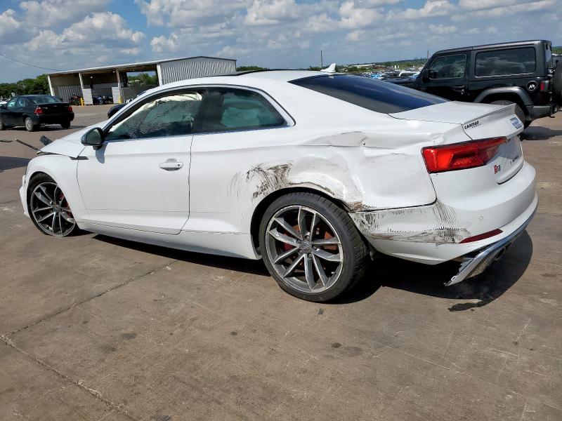 WAUR4AF59JA011026 - 2018 AUDI S5 PRESTIGE WHITE photo 2