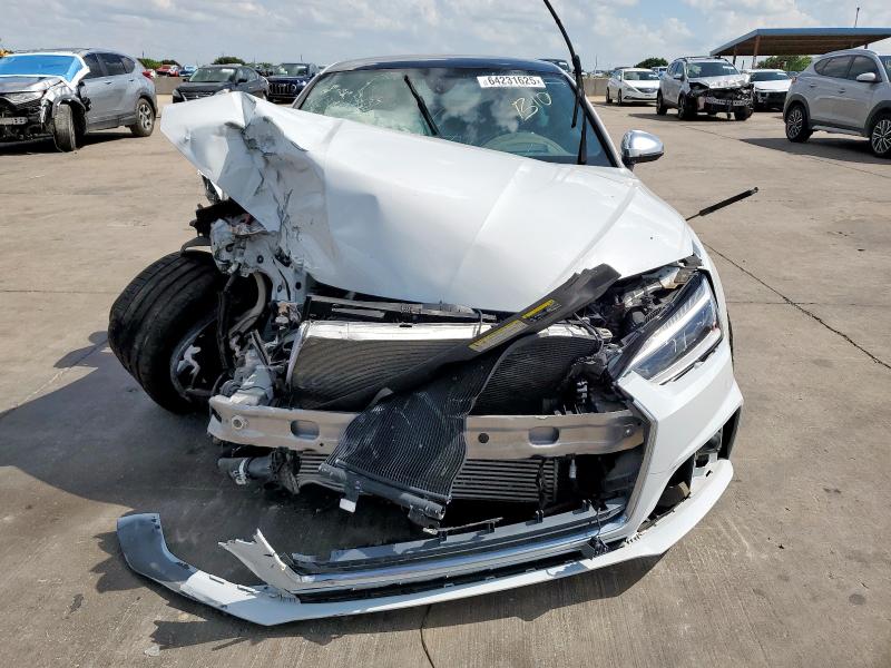 WAUR4AF59JA011026 - 2018 AUDI S5 PRESTIGE WHITE photo 5